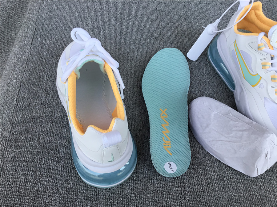 Nike Air Max 270 React Air Cushioned Running Shoe DJ3027-100