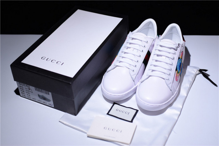 Gucci Ace Embroidered Low-Top Sneaker with ufo womens