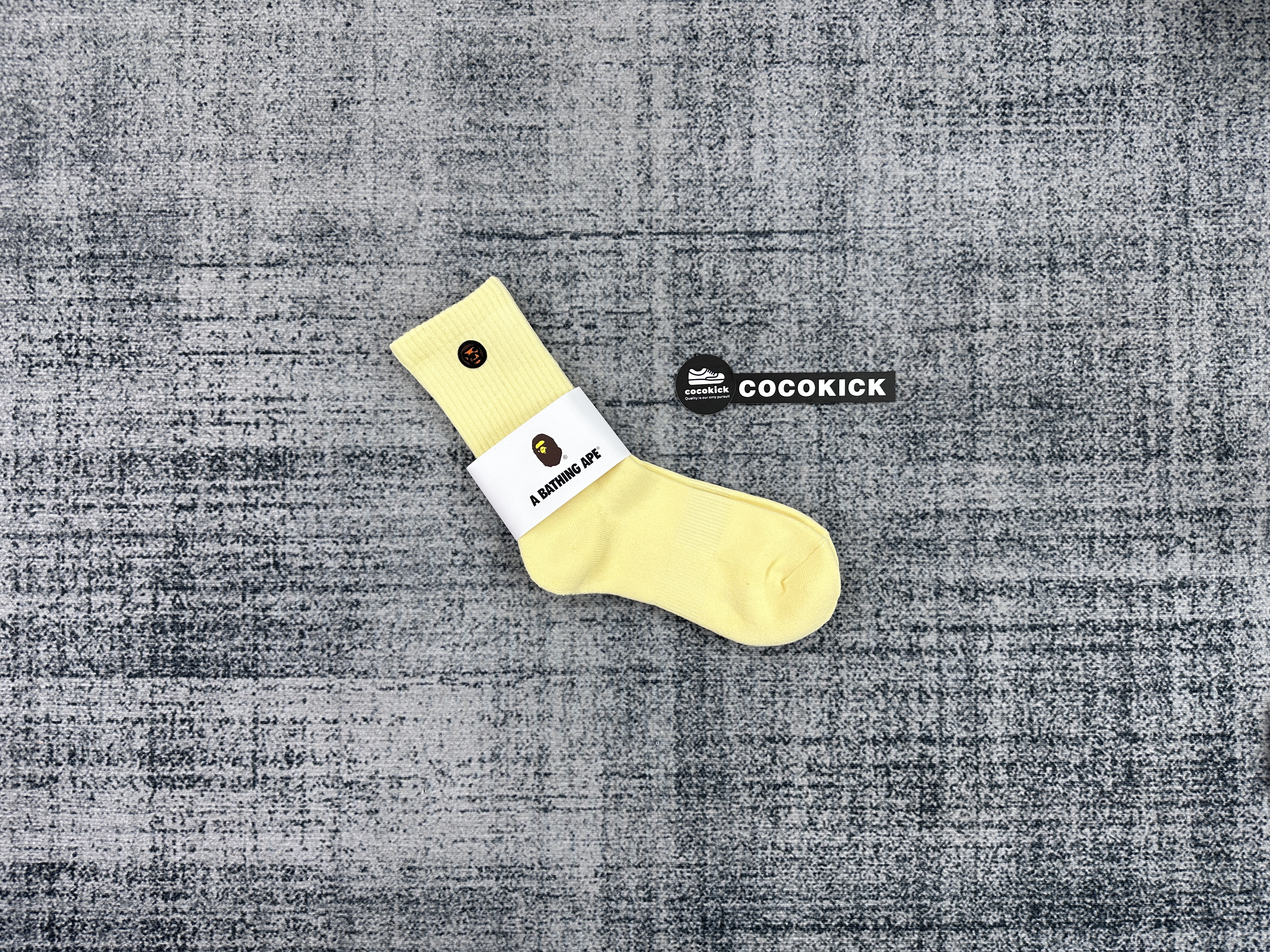 bape little ape head high socks solid color GF05083