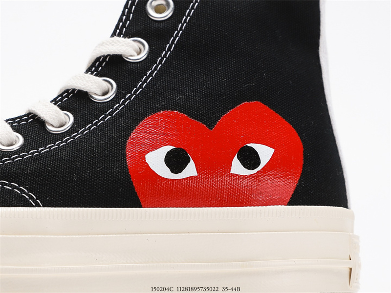 Converse Chuck Taylor All-Star 70 Hi Comme des Garcons PLAY Black 150204C