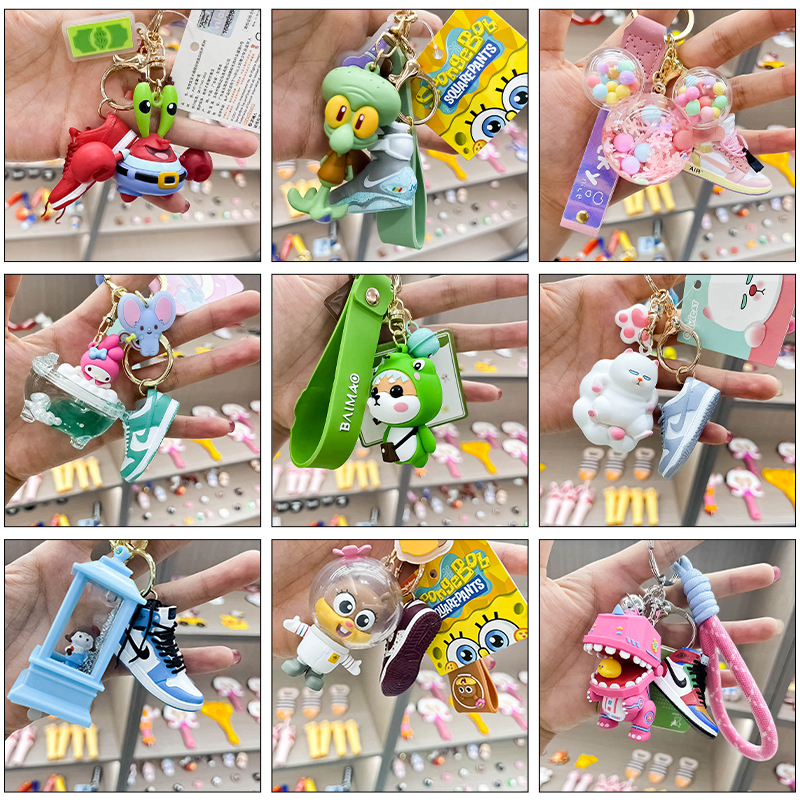 Key Chain Mystery Box (Including a small shoe, a beautiful doll) GF00066
