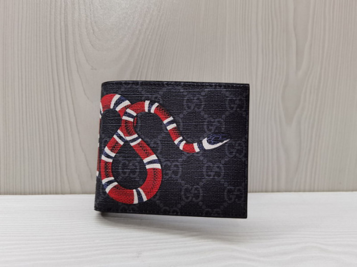 GUCCI SNAKE BLACK WALLETS
