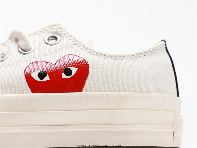 Converse Chuck Taylor All-Star 70 Ox Comme des Garcons PLAY White 150207C