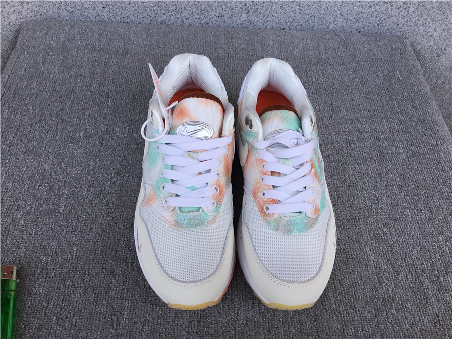 Nike Air Max 1 Nike Half Palm Air Cushion Retro Running Shoes FJ7734-101