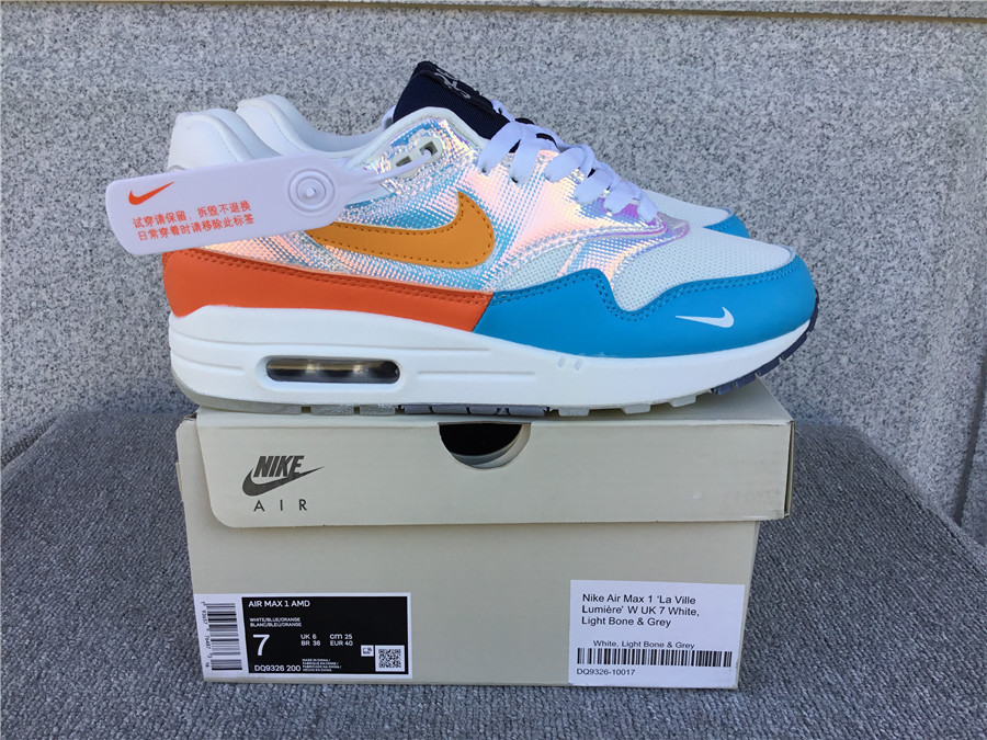 Nike Air Max 1 Nike Half Palm Air Cushion Retro Running Shoes DQ9326-200