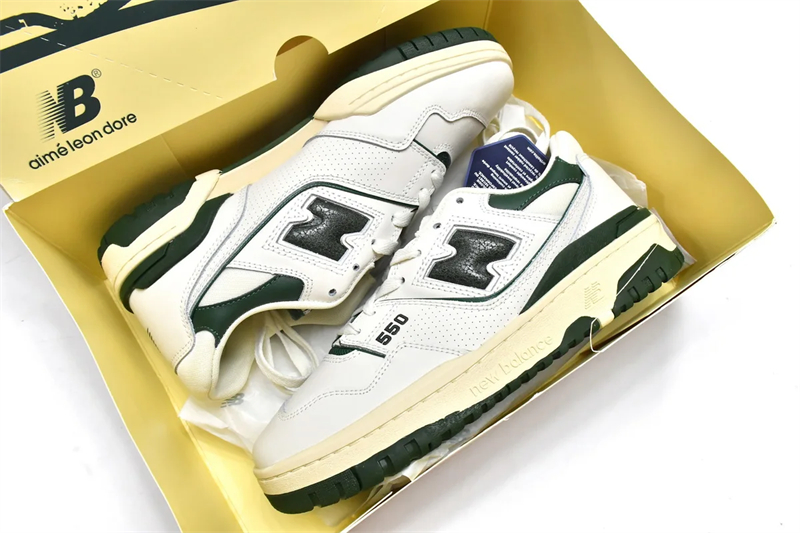 Get Aimé Leon Dore x New Balance 550 Evergreen BB550ALD
