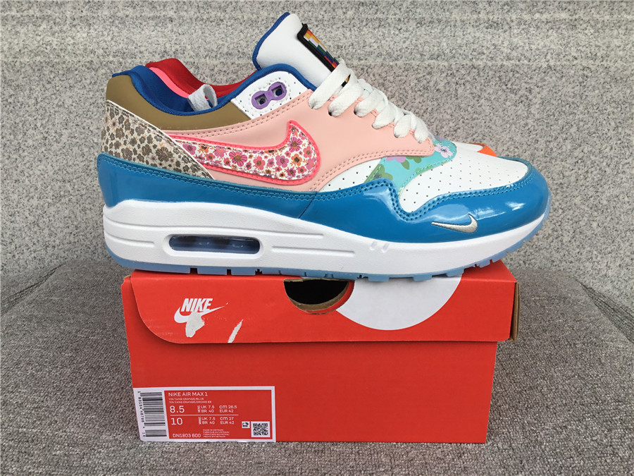 Nike Air Max 1 Nike Half Palm Air Cushion Retro Running Shoes DN1803-600