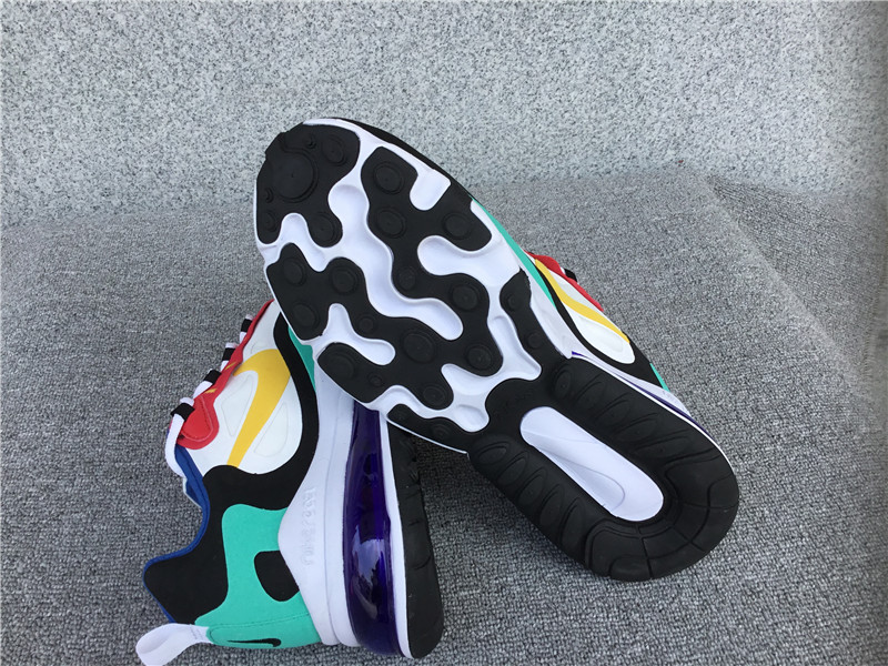Nike Air Max 270 React Air Cushioned Running Shoe AO4971-002