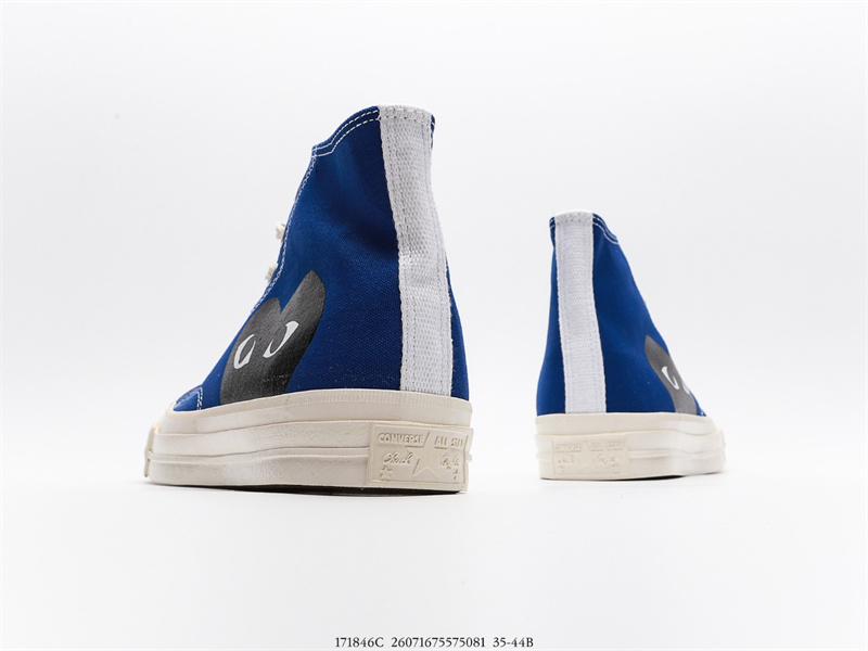 Converse Chuck Taylor All-Star 70 Hi Comme des Garcons PLAY Blue 171846C