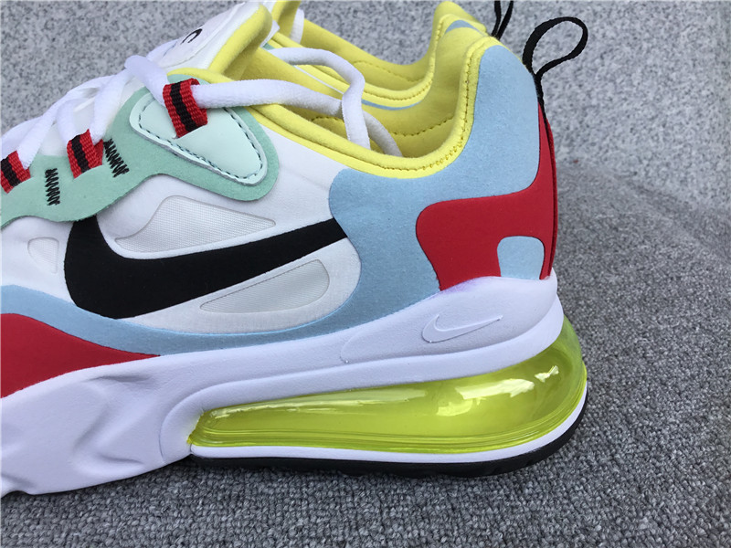 Nike Air Max 270 React Air Cushioned Running Shoe AO6174-002