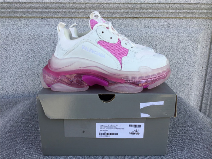 TRIPLES TRAINER CLEAR SOLE SNEAKERS 3000016