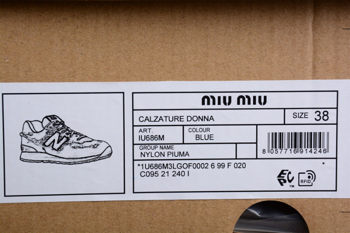 Miu Miu x New Balance IU688M