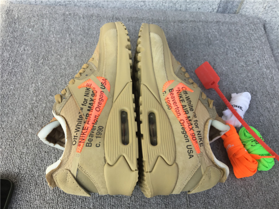 Nike Air Max90 Joint Air Cushion Mesh Breathable Running Shoes AA7293-200