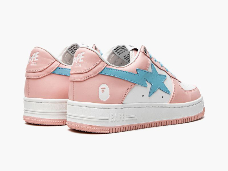 A BATHING APE? Womens BAPE STA LOW L IT PINK