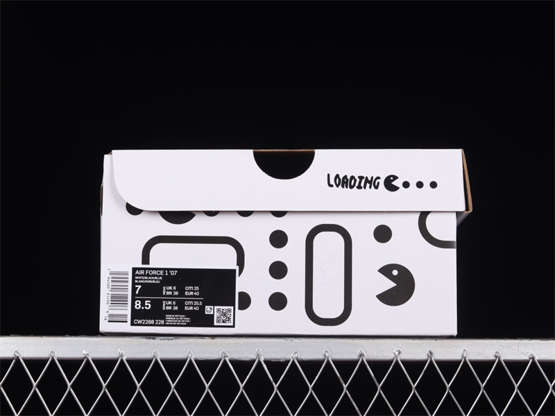 Air Force1 07 Low (GS) video game graffiti low-top casual sneakers CW2288-228