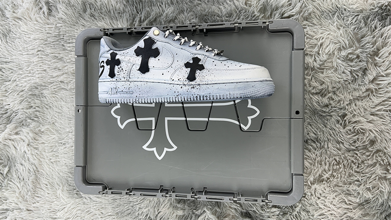 Customized cross oil splashed ink God bless DH2920-111