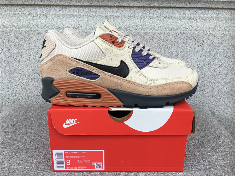 Nike Air Max90 Joint Air Cushion Mesh Breathable Running Shoes CI5646-001