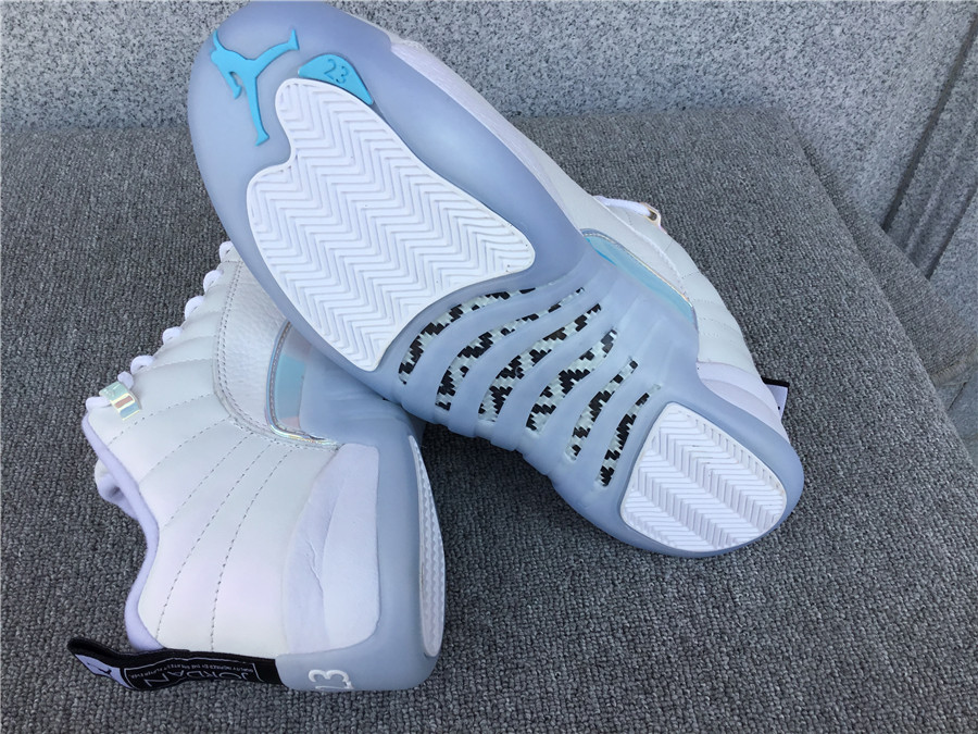 Air Jordan 12 Low easter egg white blue