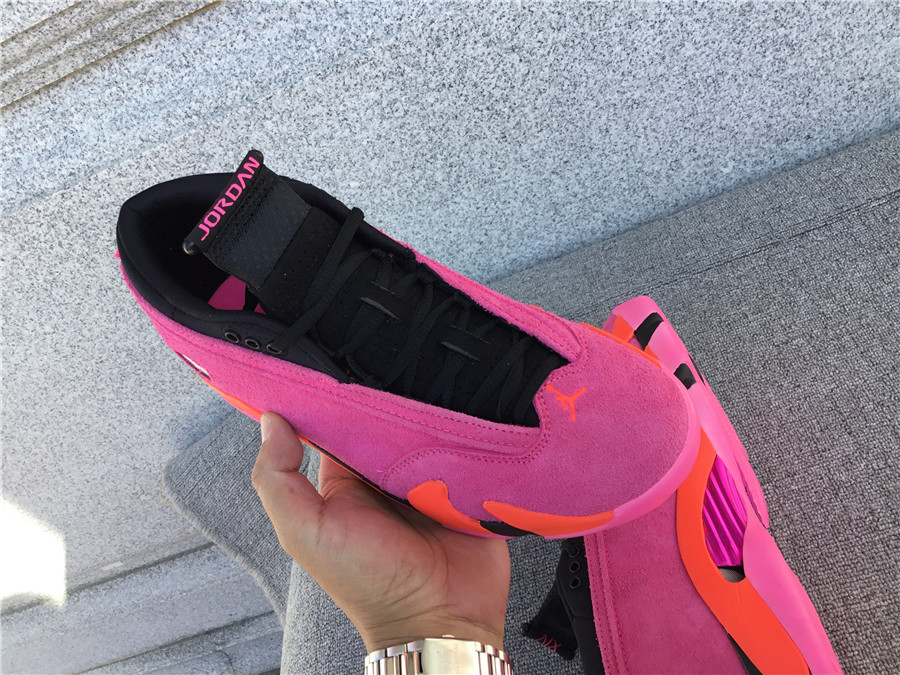 Air Jordan 14 Low Shocking Pink