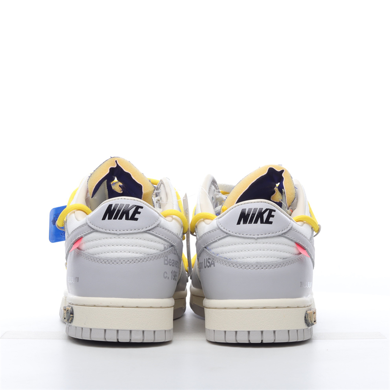 Nike Dunk Low Off-White Lot 27 DM1602-120 SAIL/NEUTRAL GREY