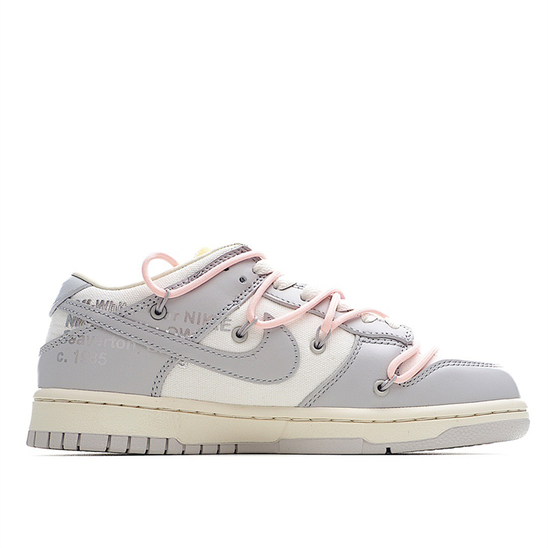 Nike Dunk Low Off-White Lot 24 DM1602-119 SAIL/NEUTRAL GREY-WASHED CORAL