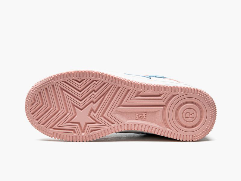 A BATHING APE? Womens BAPE STA LOW L IT PINK