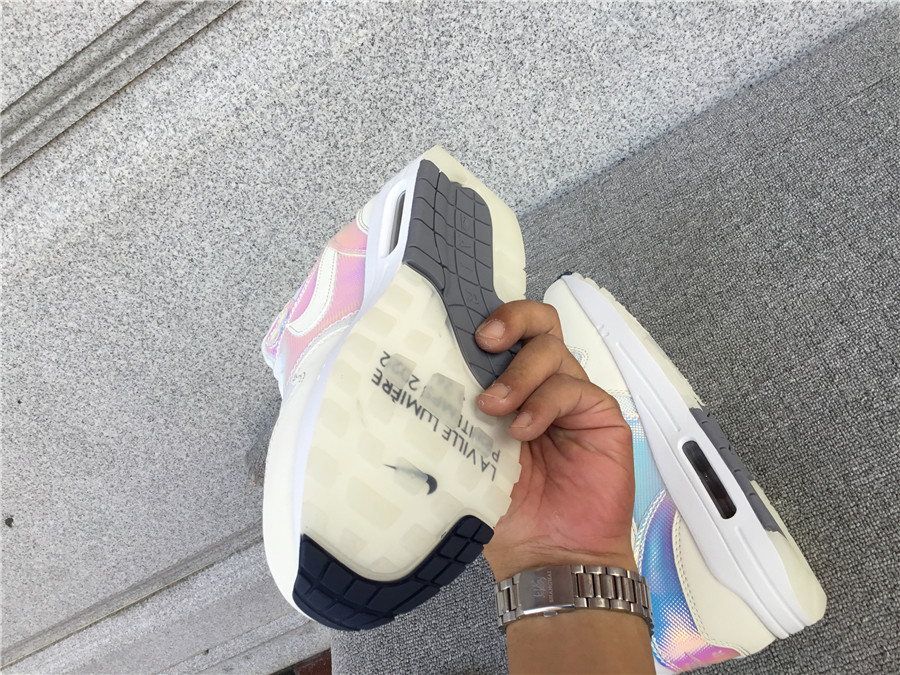 Nike Air Max 1 Nike Half Palm Air Cushion Retro Running Shoes DQ9326-100