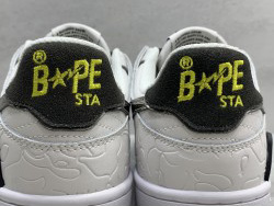 GT A Bathing Ape Bape SK8 Sta White Silver