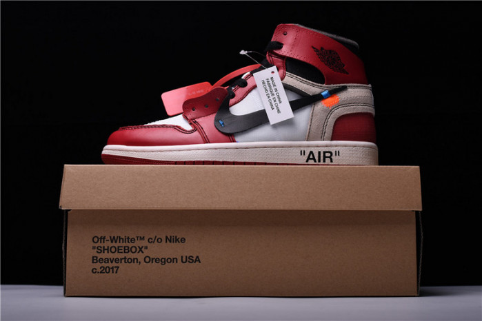 Off-White Air Jordan 1 Retro Chicago The Ten AA3834-101