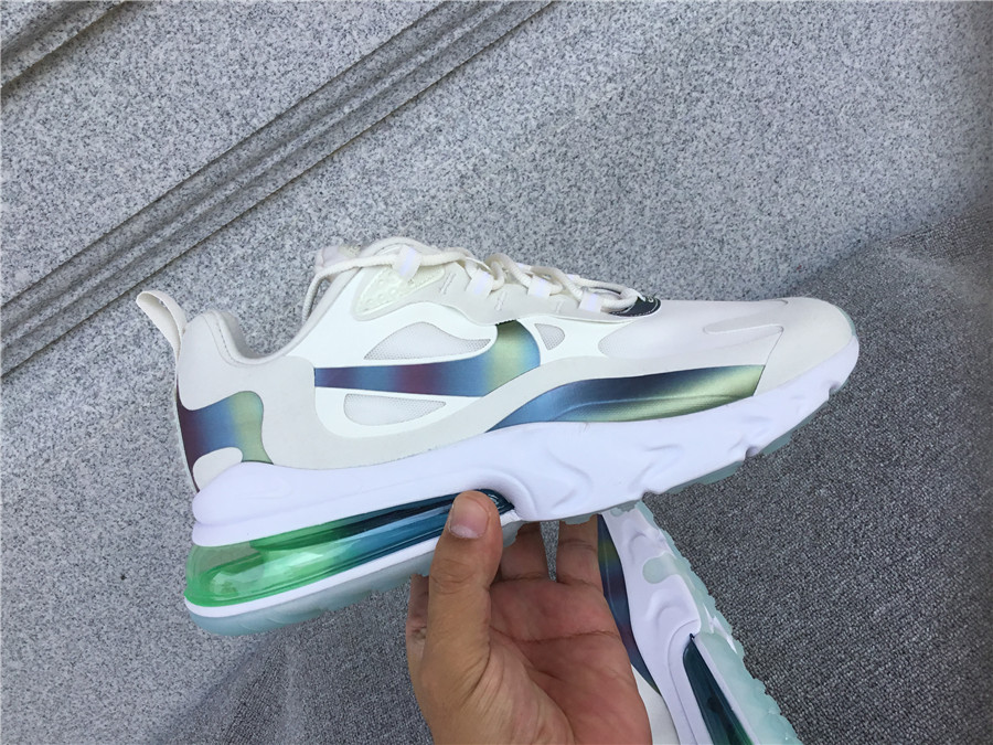 Nike Air Max 270 React Air Cushioned Running Shoe CT5064-100