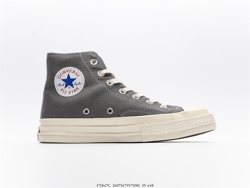 Converse Chuck Taylor All-Star 70s Hi Comme des Garcons PLAY Grey