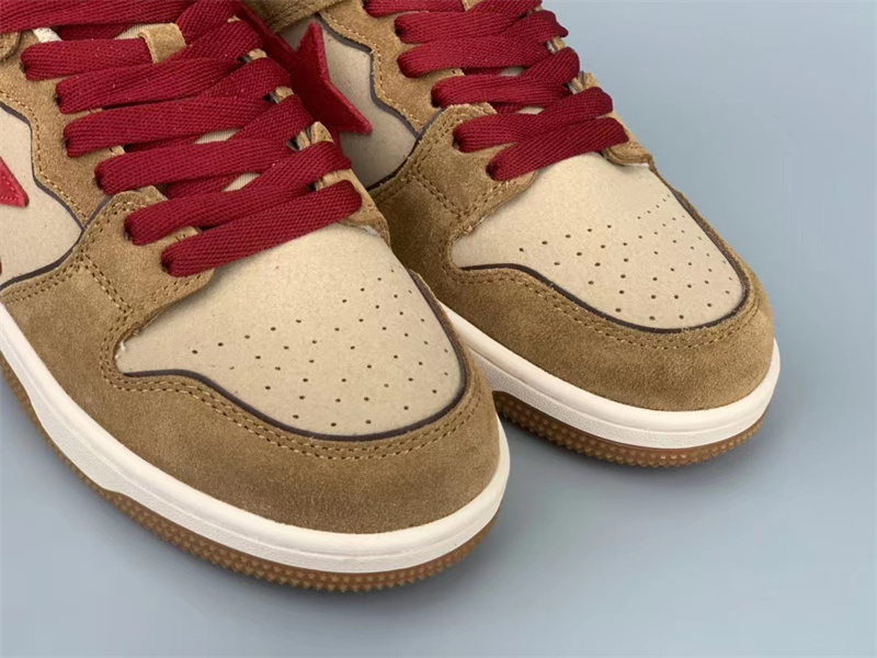 GT A Bathing Ape Bape Wheat Red