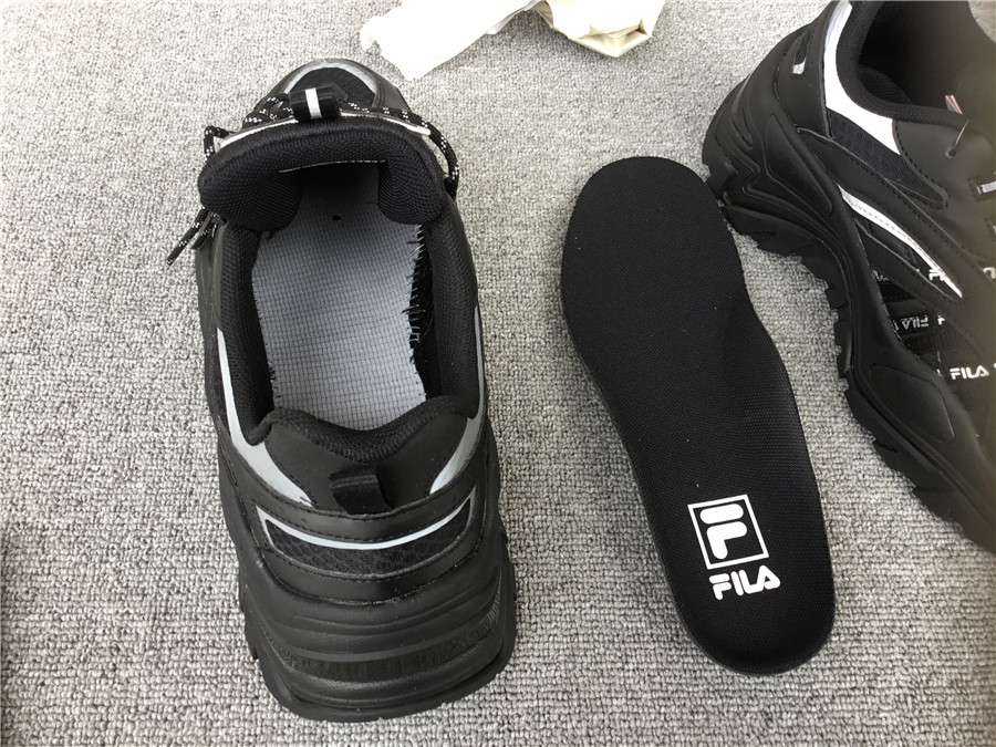 Fila heightened retro casual running shoes old shoes T12MO41107FBK