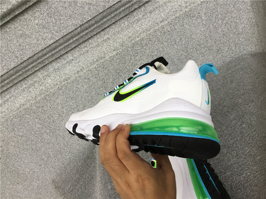 Nike Air Max 270 React Air Cushioned Running Shoe CK6457-100