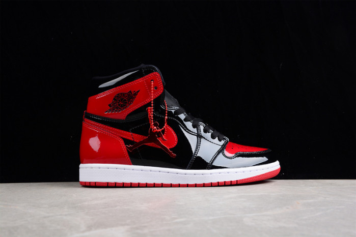 AIR JORDAN 1 HIGH OG BRED PATENT 555088-063/575441-063
