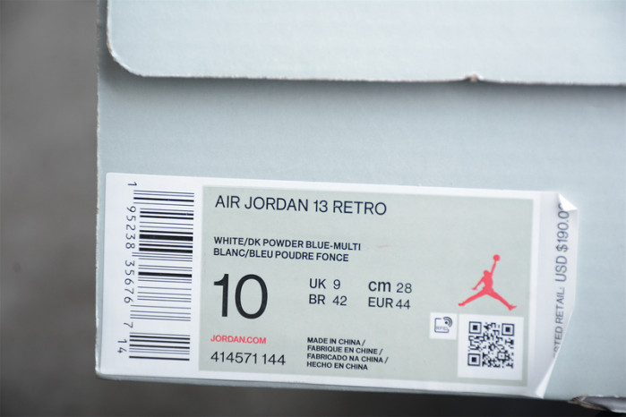 Air Jordan 13 Dark Powder Blue 414571-144