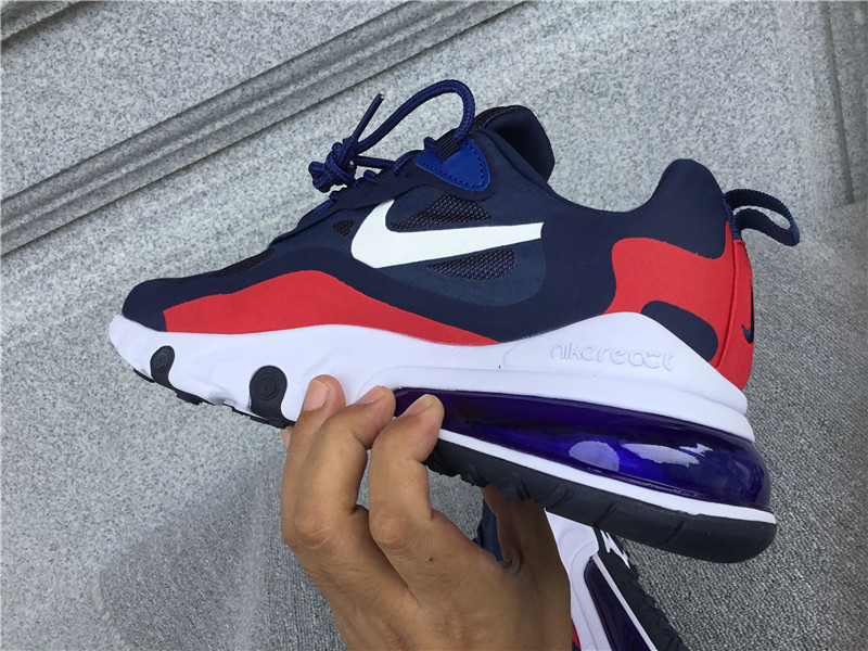 Nike Air Max 270 React Air Cushioned Running Shoe AT6174-200