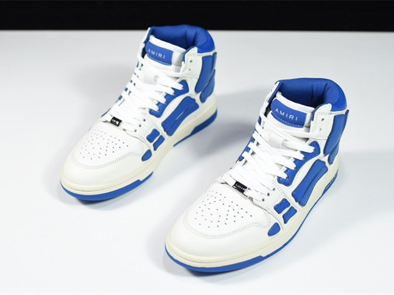 AMIRI Skel Top Hi Blue White 741-XV9004