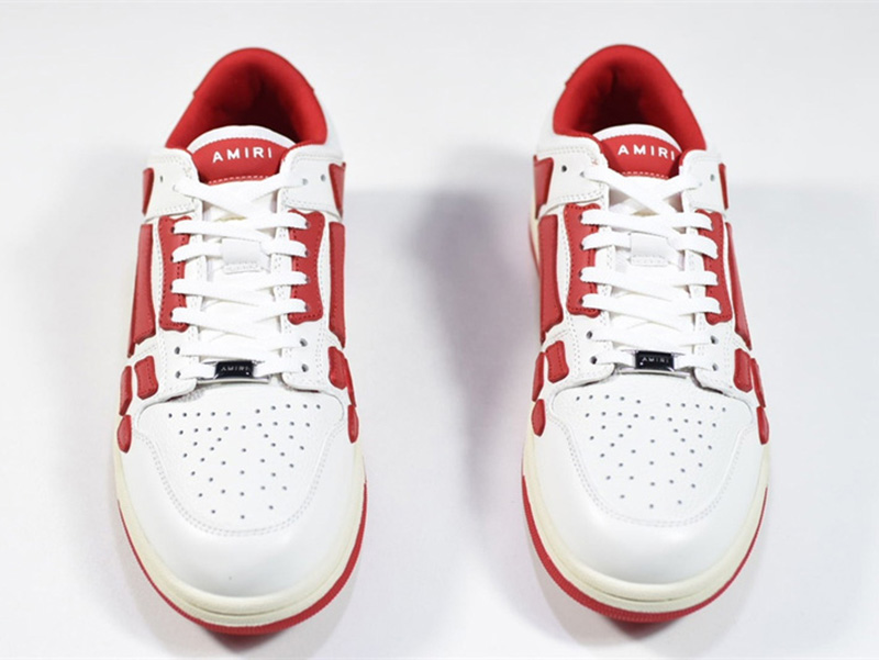 AMIRI Skel Top Low Red White MFS003-9460