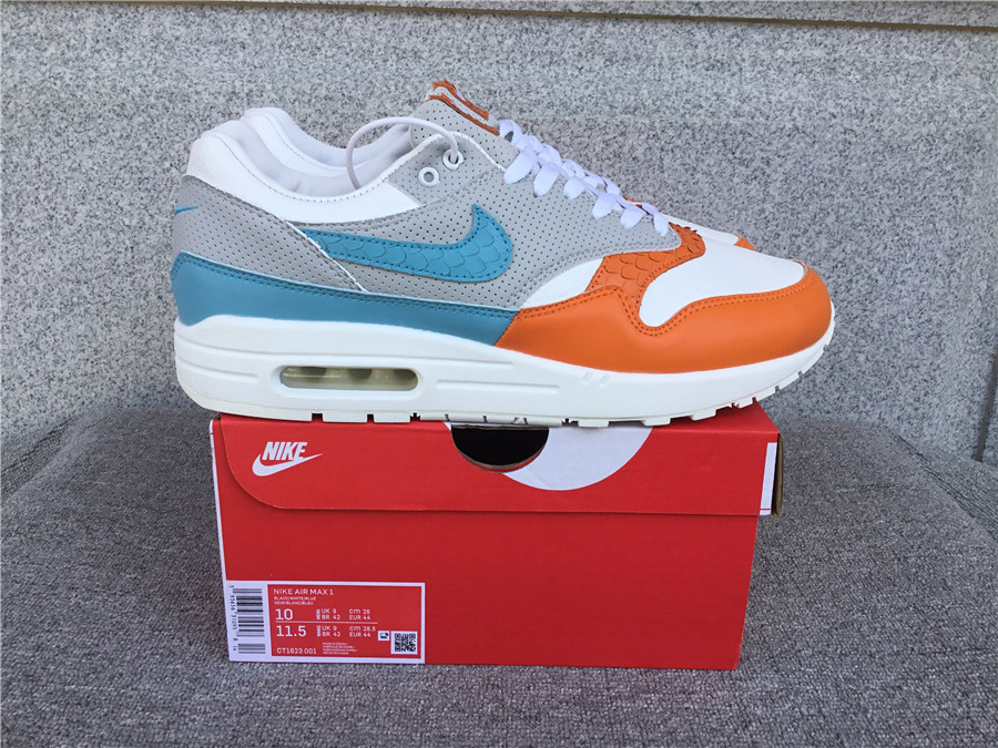 Nike Air Max 1 Nike Half Palm Air Cushion Retro Running Shoes CT1623-001