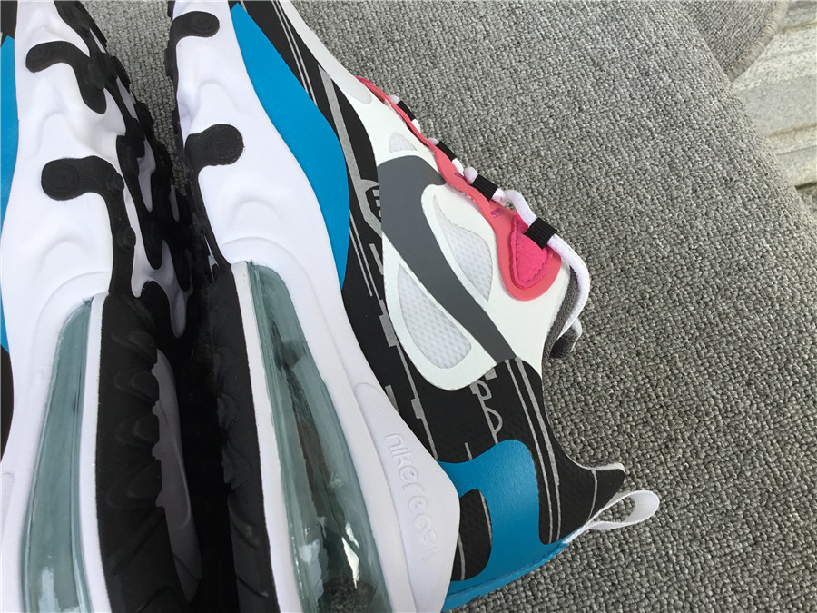 Nike Air Max 270 React Air Cushioned Running Shoe DA4303-100