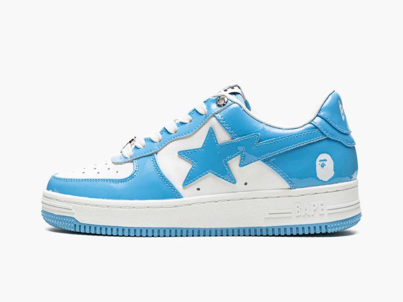 A BATHING APE? Womens BAPE STA LOW L IT BLUE