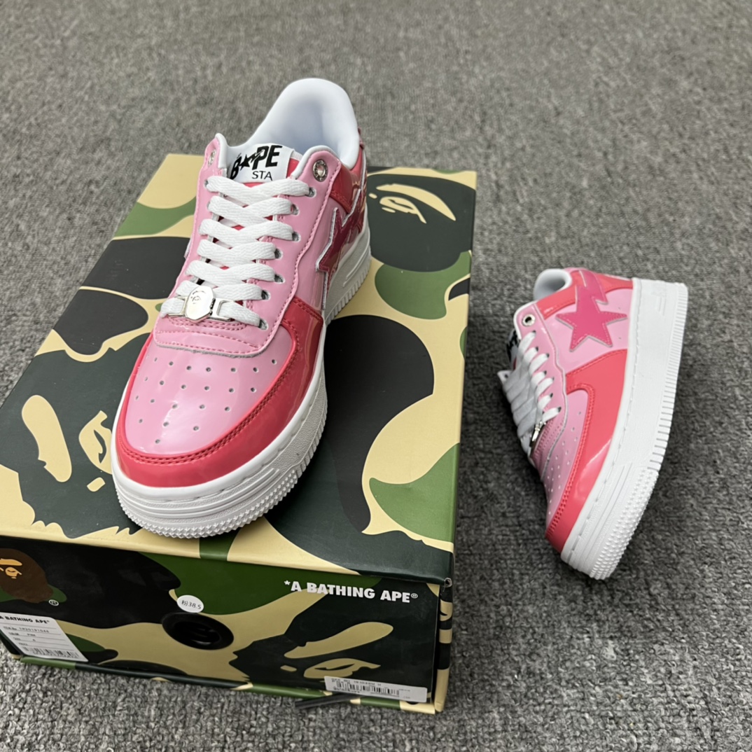 A Bathing Ape Bape SK8 Sta pink 1H20-191-046