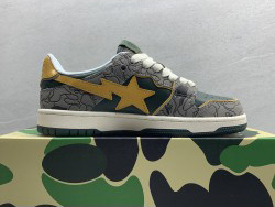 GT Bathing Ape Bape SK8 Sta Green Grey