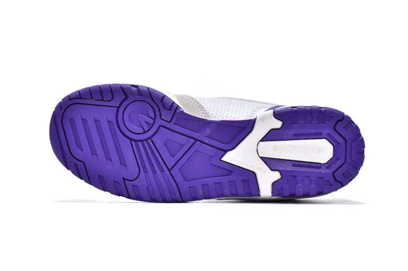 Get New Balance 550 White Purple BB550WR1