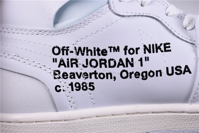 Off-White Air Jordan 1 Retro High White AQ0818-100