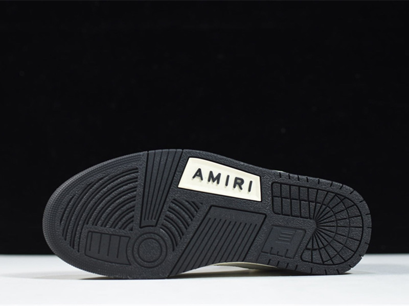 AMIRI Skel Top Hi Gery White WFS002-030