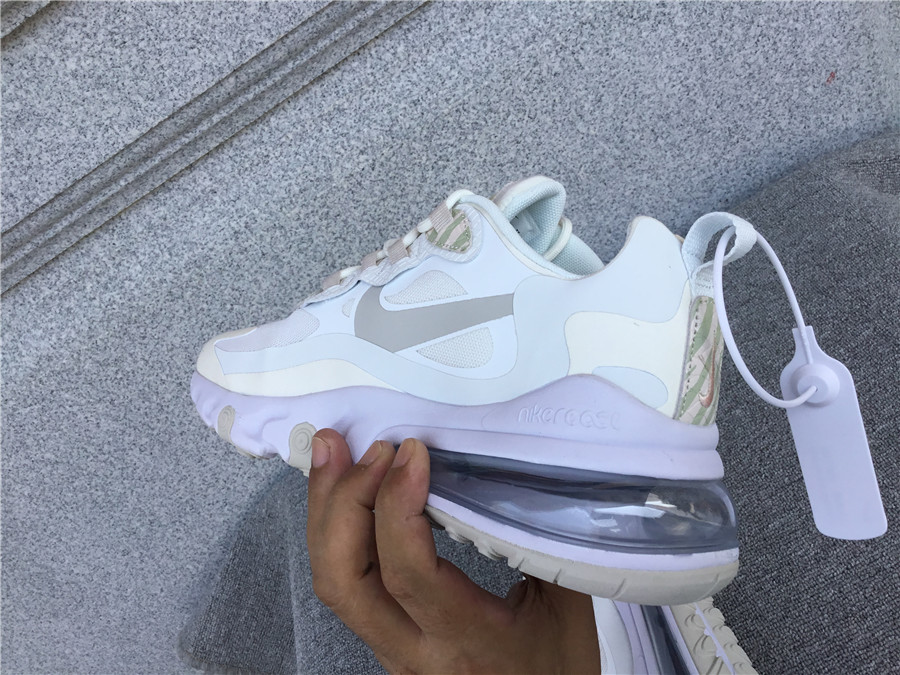 Nike Air Max 270 React Air Cushioned Running Shoe CV8815-100