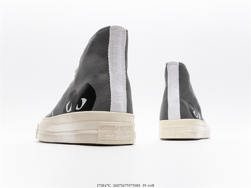 Converse Chuck Taylor All-Star 70s Hi Comme des Garcons PLAY Grey