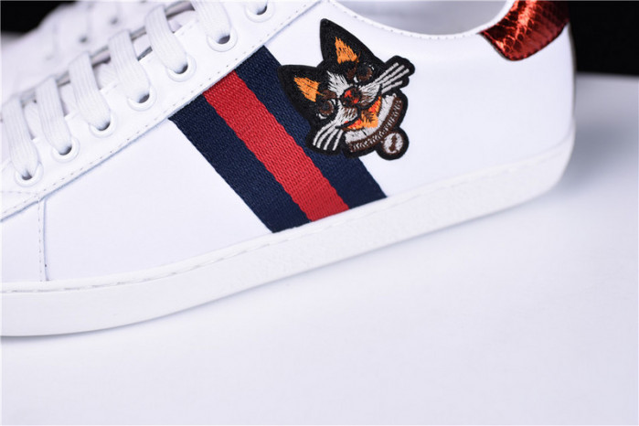 Gucci Original Casual shoes Ace Embroidered Low-Top With dog 6951103-57